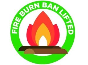 Fire Ban Lifted