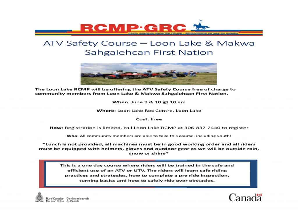 Atv Safety Course Loon Lake
