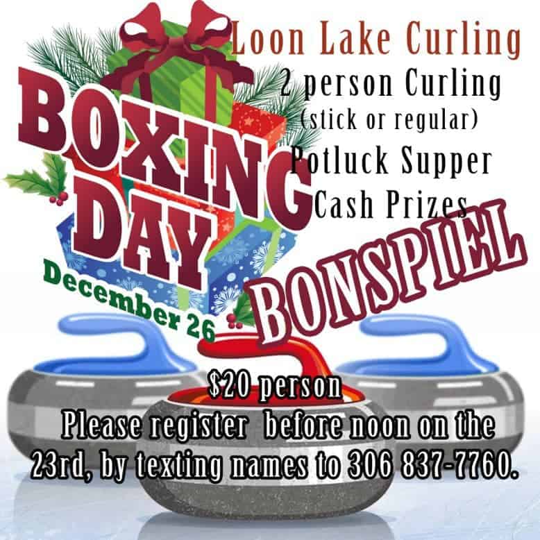 Boxing Curling Loon Lake