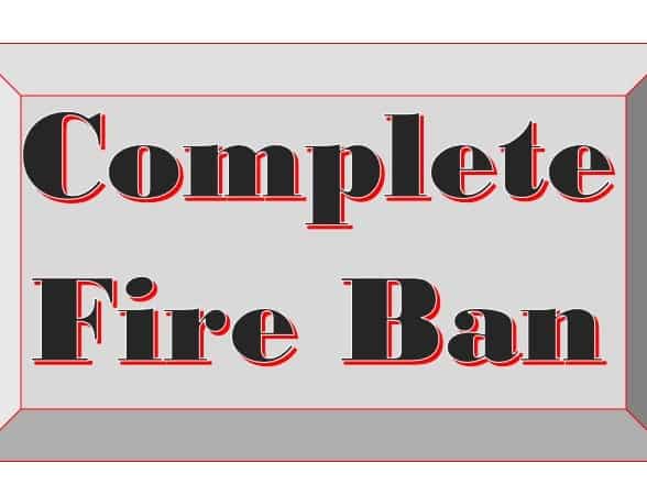 Complete Fire Ban