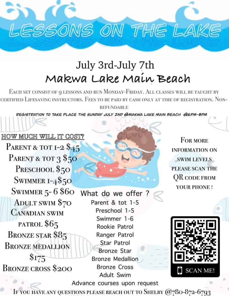 Lessons On The Lake Makwa