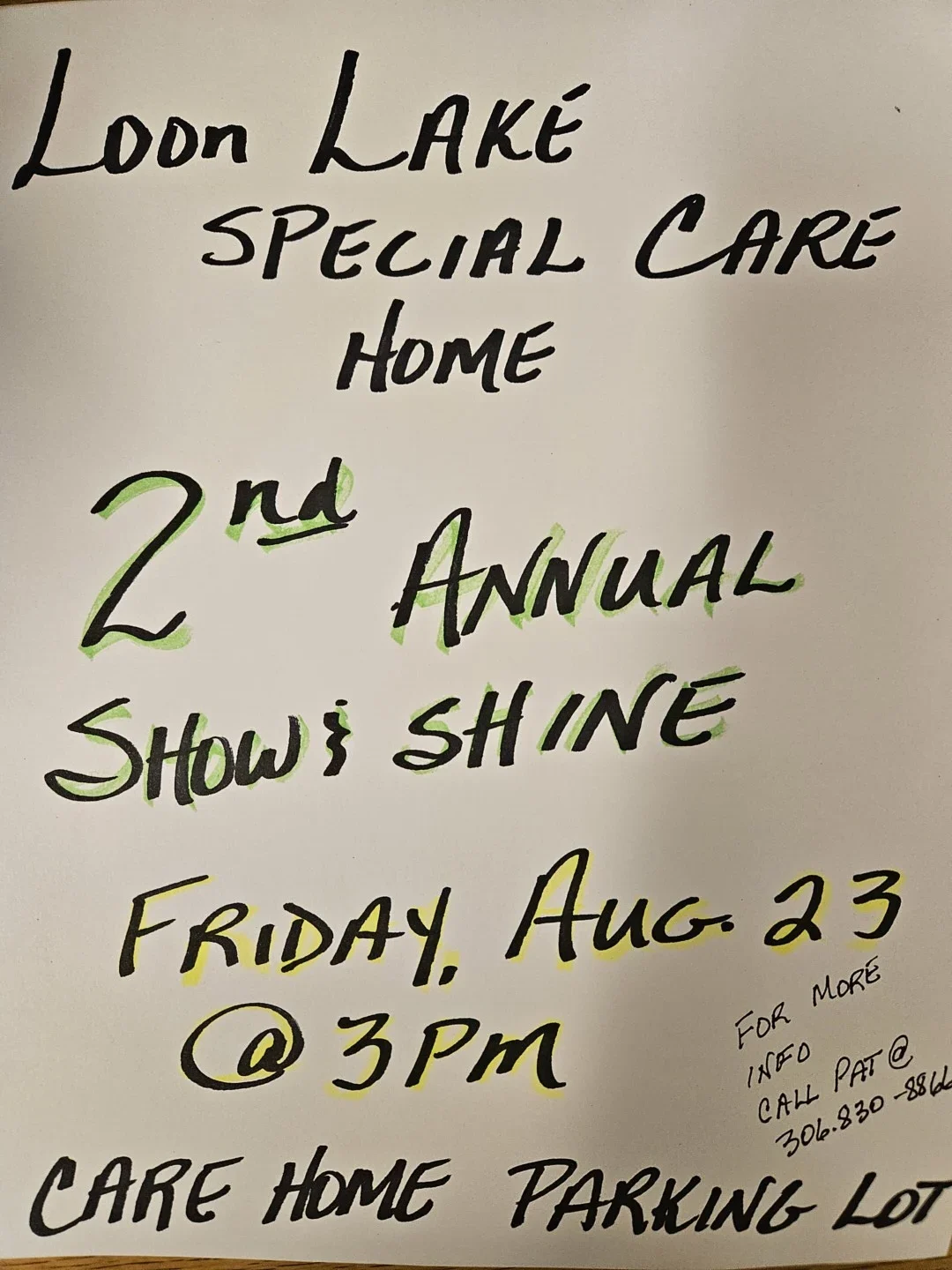 Home Care Show Shine