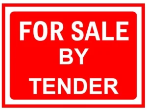 For Sale By Tender 1