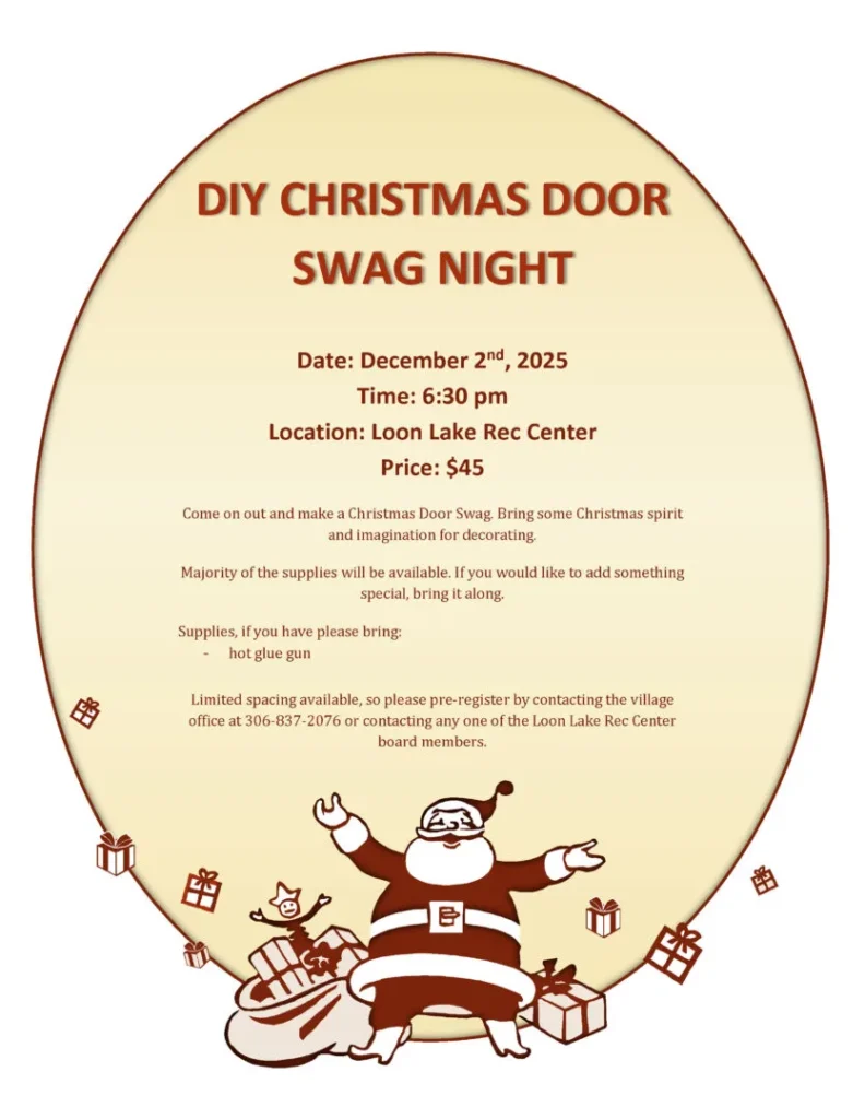 Diy Christmas Door Swag Night